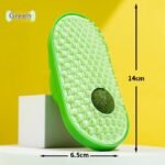 Self-Grooming Cat Scratcher – Wall-Mounted Massage & Grooming Toy - Image 8