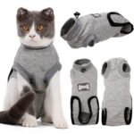 Cat Recovery Suit – Soft Post Surgery Recovery Shirt for Cats
