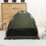 Cat Tent Cooling Mat Dog House Pet Sofa Camping Dog Bed With Cushion For Dog Kennel Indoor Cat Nest Cat Bed Pets Products - Image 8