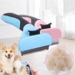 Self-Cleaning Pet Grooming Brush for Dogs & Cats – Easy Deshedding Comb