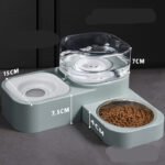 2-in-1 Automatic Pet Water Dispenser & Feeding Bowl for Dogs & Cats - Image 7