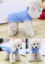 Classic Cable Knit Pet Sweater - Image 3