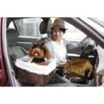 Luxury Waterproof Pet Car Seat Booster for Small Dogs & Cats - Image 3