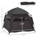 Portable Pop-Up Dog Tent for Large Dogs – Outdoor Shade Shelter with Carry Bag - Image 2