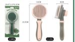 Self-Cleaning Pet Grooming Brush for Dogs & Cats – Easy Deshedding & Fur Removal Comb - Image 6