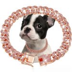 Luxury Crystal Cuban Link Pet Collar – Premium Necklace for Dogs & Cats - Image 5