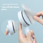 Self-Cleaning Pet Grooming Brush – Gentle Hair Removal & Massage - Image 4