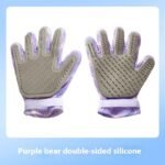 Double-Sided Pet Grooming Gloves – Gentle Hair Removal & Massage - Image 7