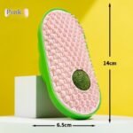 Self-Grooming Cat Scratcher – Wall-Mounted Massage & Grooming Toy - Image 2
