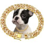 Luxury Crystal Cuban Link Pet Collar – Premium Necklace for Dogs & Cats - Image 7