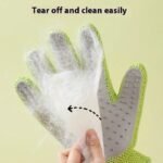 Double-Sided Pet Grooming Gloves – Gentle Hair Removal & Massage - Image 5