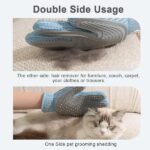 2-in-1 Pet Grooming Glove for Cats & Dogs – Deshedding & Massage Brush - Image 3