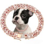 Luxury Crystal Cuban Link Pet Collar – Premium Necklace for Dogs & Cats - Image 8