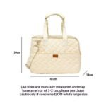 Lightweight Quilted Pet Carrier Tote Bag for Small Dogs & Cats - Image 2