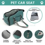 Portable Car Booster Seat for Cats & Small Dogs Slug - Image 6