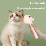 2-in-1 Pet Self-Cleaning Grooming Brush with Spray Mist - Image 10