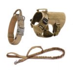 Tactical Dog Harness, Collar & Leash Set – Heavy-Duty Outdoor Training Gear - Image 4