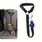 Reflective Adjustable Dog Seat Belt for Cars - Image 3