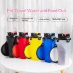 2-in-1 Portable Dog Water Bottle & Foldable Travel Bowl