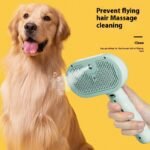 2-in-1 Pet Self-Cleaning Grooming Brush with Spray Mist - Image 9