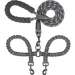 Dual Dog Bungee Leash – Shock-Absorbing No-Tangle Walking Lead - Image 9