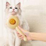 Cat Massage & Deshedding Grooming Comb – Gentle Hair Removal Brush - Image 2
