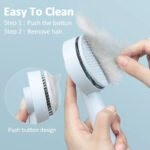 Self-Cleaning Pet Grooming Brush – Gentle Hair Removal & Massage - Image 5