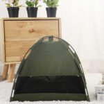 Cat Tent Cooling Mat Dog House Pet Sofa Camping Dog Bed With Cushion For Dog Kennel Indoor Cat Nest Cat Bed Pets Products - Image 6