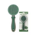 Self-Cleaning Pet Grooming Brush for Dogs & Cats – Easy Deshedding & Fur Removal Comb - Image 3