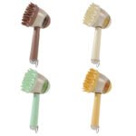 3-in-1 Pet Bath Brush – Shampoo Dispenser & Massage Grooming Brush - Image 5
