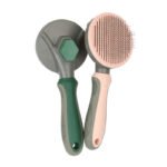 Self-Cleaning Pet Grooming Brush for Dogs & Cats – Easy Deshedding & Fur Removal Comb - Image 2