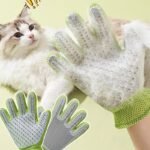 Double-Sided Pet Grooming Gloves – Gentle Hair Removal & Massage - Image 2